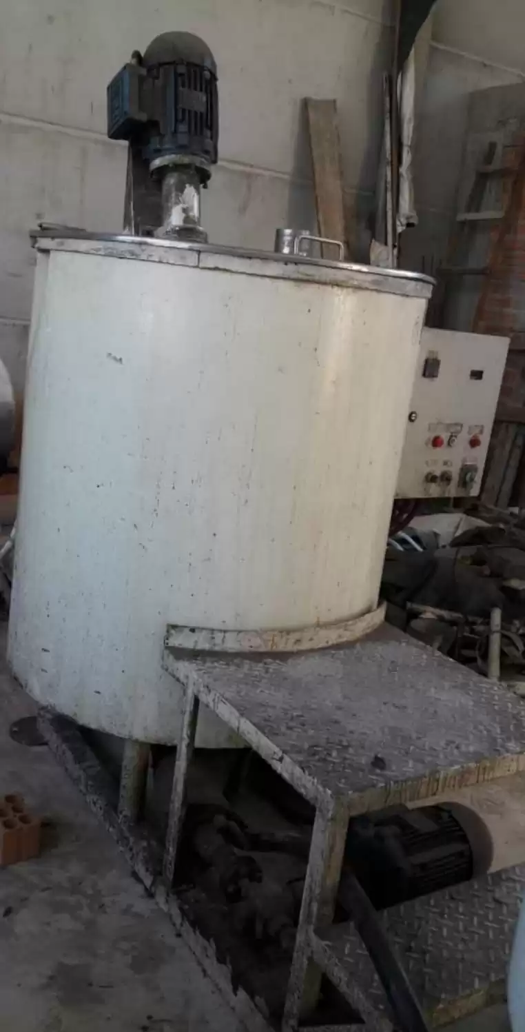 Misturador Dispersor Tanque Agitador inox Encamisado Vapor 5