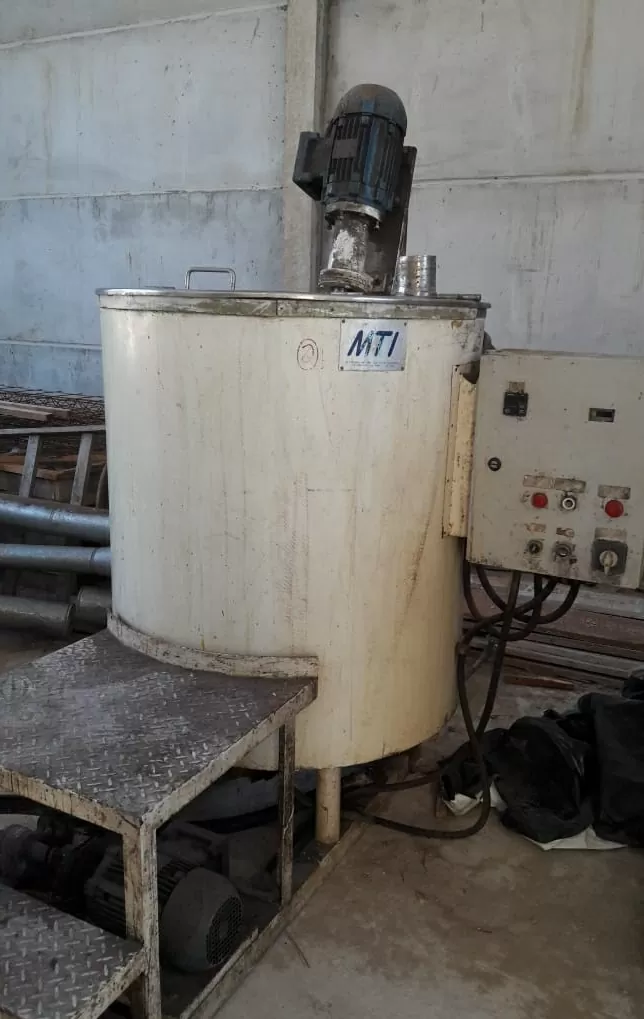 Misturador Dispersor Tanque Agitador inox Encamisado Vapor