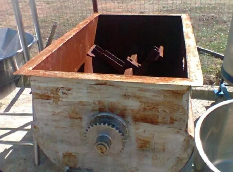 Misturador horizontal Encamisado Vapor Cozinhador 2