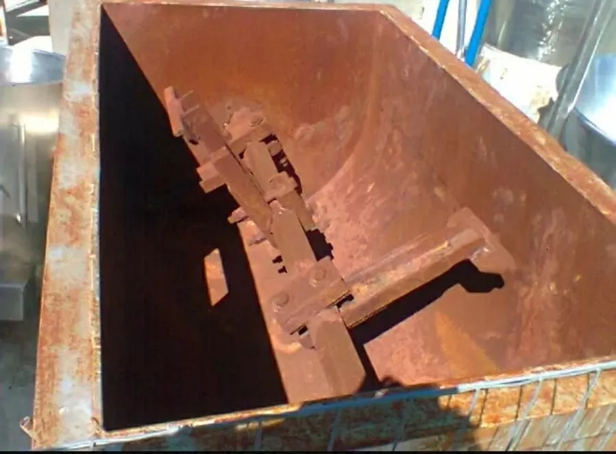 Misturador horizontal Encamisado Vapor Cozinhador 3