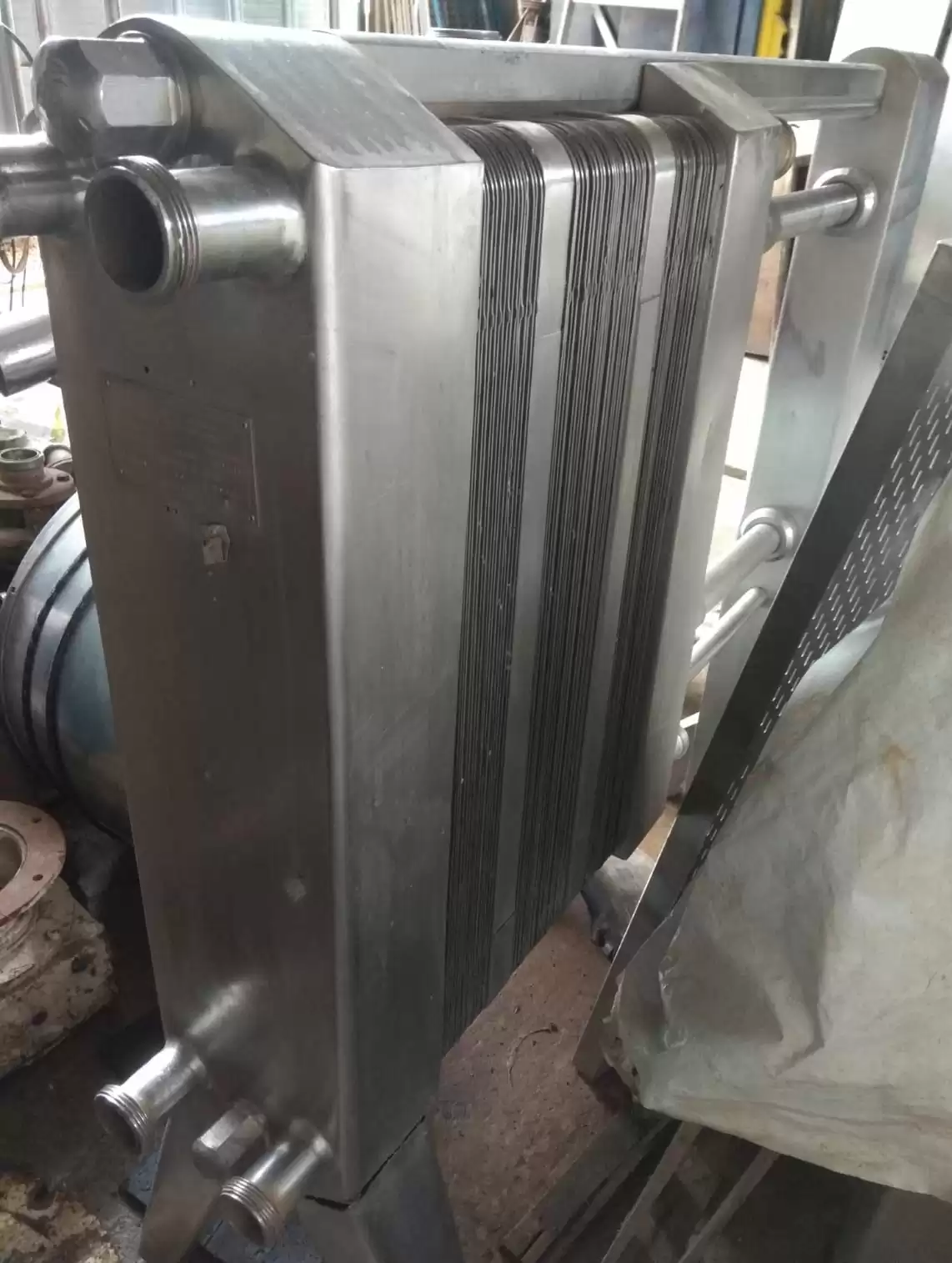 Pasteurizador placas inox 4