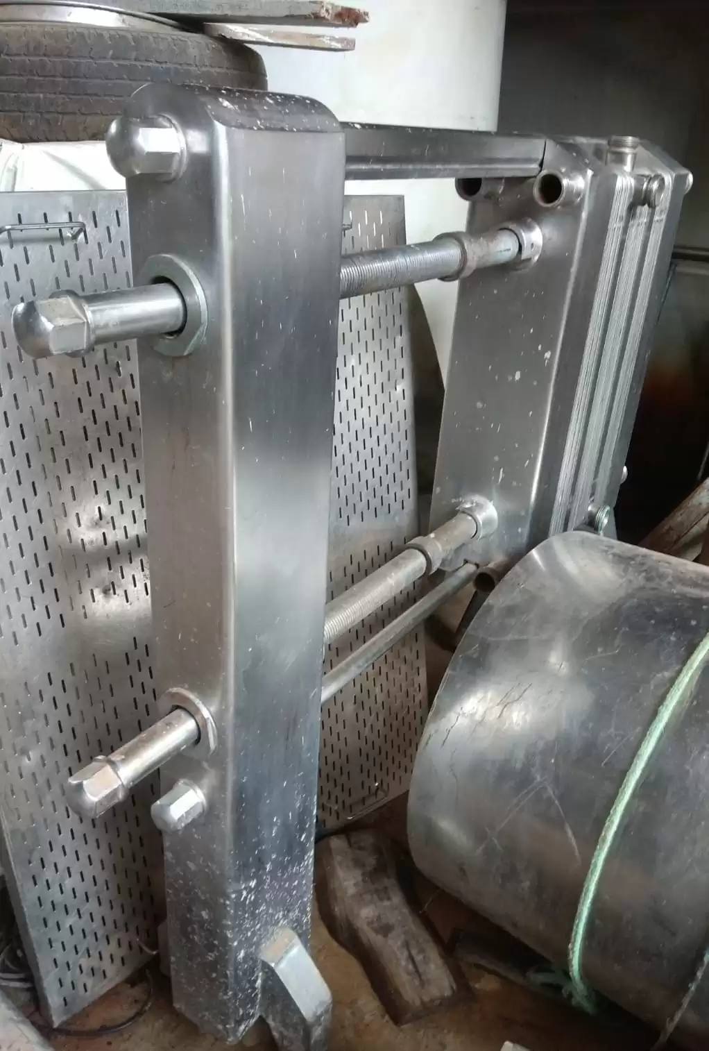 Pasteurizador placas inox 6