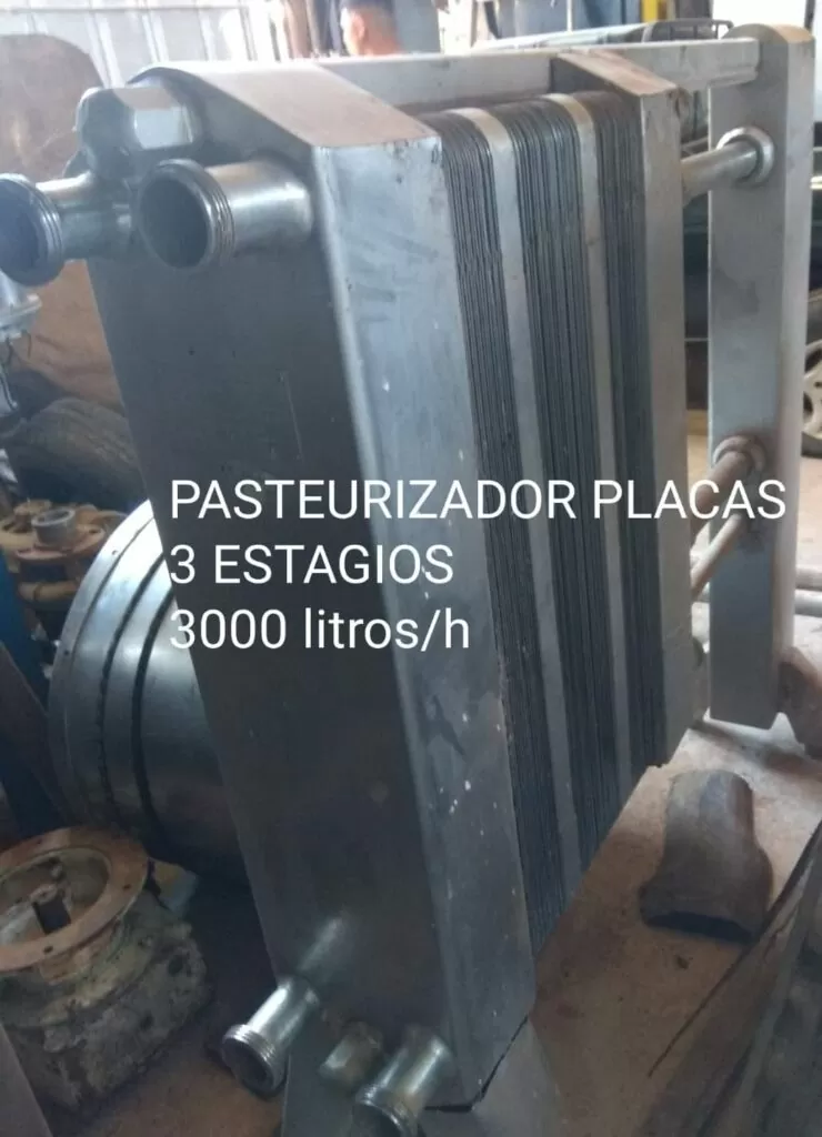 Pasteurizador placas inox