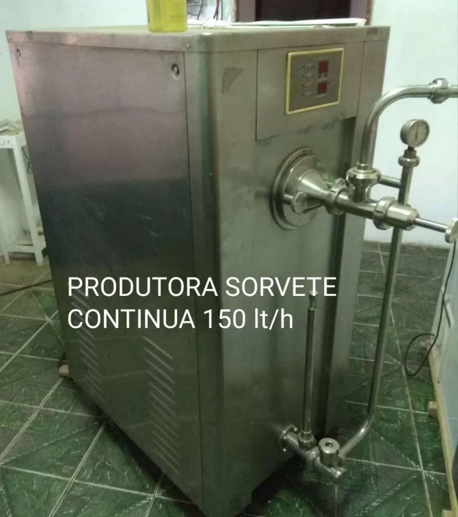 Produtora de sorvete continua