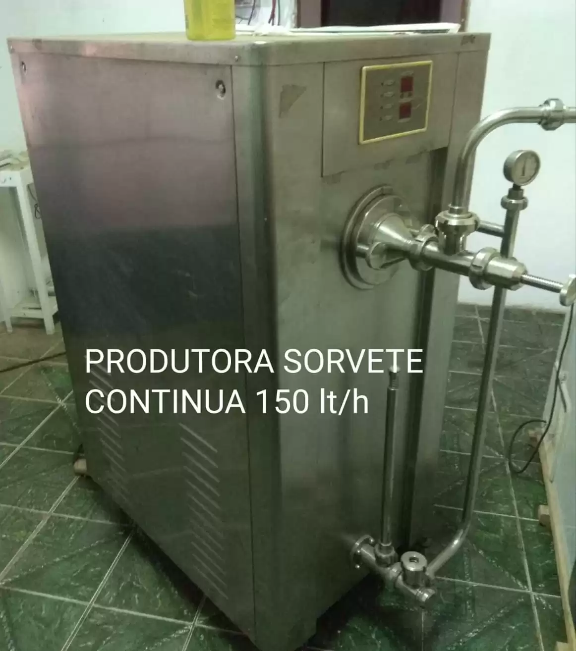 Produtora de sorvete continua