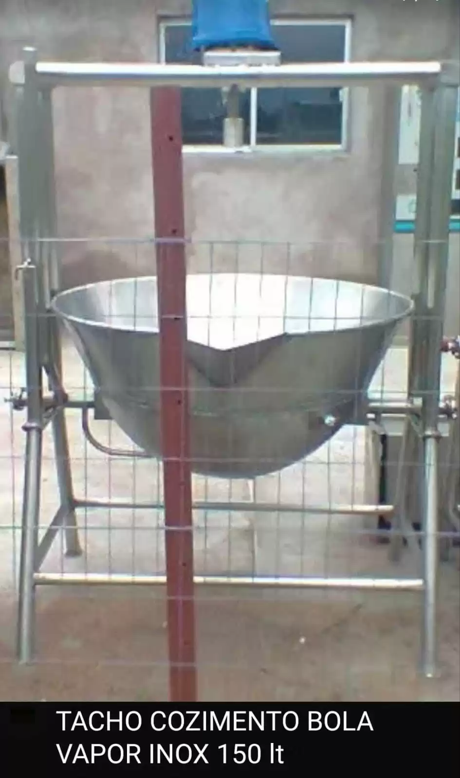 Tacho Tanque Cozimento Encamisado Vasculante Vapor Inox 4 Tacho Tanque Cozimento Encamisado Vasculante Vapor Inox 4