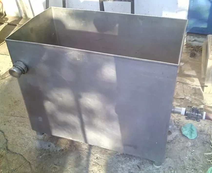 Tanque Deposito Caixa inox 3